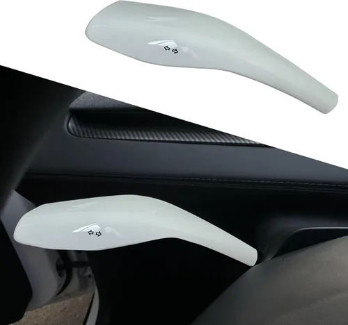 Vista 11 de YHCDSEA Funda de palanca de dirección para Tesla Model 3/Y, accesorio de cubierta de palanca de cambios - Funda decorativa