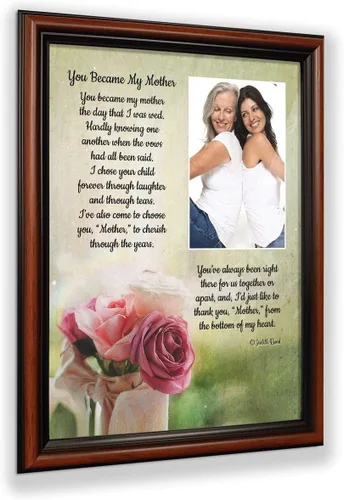 Vista 16 de Crossroads Home Décor Regalos para suegra - Regalos de nuera, You Became My Mother 7346BW