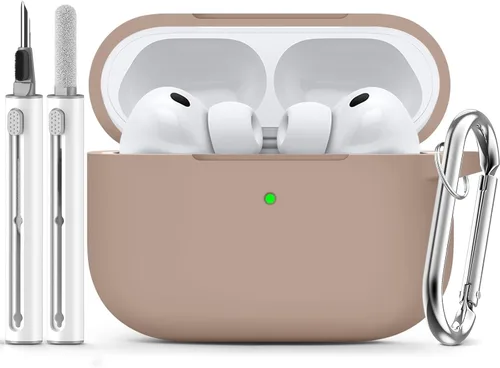 Vista 43 de Ljusmicker – Funda para AirPods Pro 3 (2025) con juego de limpieza, funda protectora de silicona suave para Apple AirPods Pro 3ra