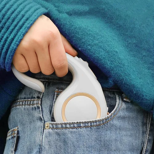 Vista 2 de Correa retráctil para perros – Correa resistente para manos libres para perros grandes y medianos, bloqueo con una sola mano, cinta de nailon sin
