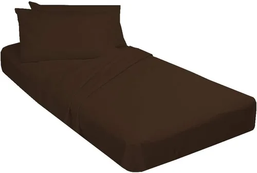 Vista 22 de ARlinen Juego de sábanas de 4 piezas para cuna de 25 x 75 pulgadas, colchón ajustable de algodón egipcio que se adapta a hasta 4 a 8 pulgadas