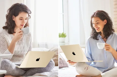 Vista 6 de Tuiklol Funda rígida para MacBook Air 2025 2024 2023 de 15 pulgadas con clip M4, M3, M2, modelo A3241, A3114, A2941, carcasa rígida con cubierta