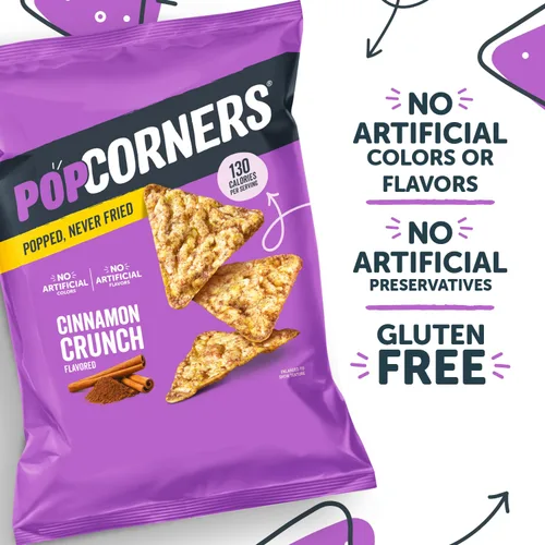 Vista 24 de PopCorners Snacks sin gluten, paquete variado de 3 sabores, bolsas de 1 onza (paquete de 20)