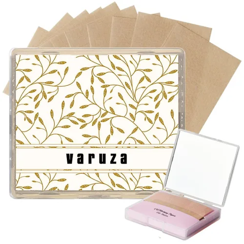 Vista 20 de [100 unidades + estuche de espejo] Hojas de secado de aceite de carbón de bambú natural para cara coreana con estuche de espejo