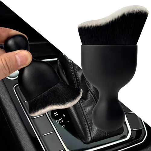 Vista 8 de XY North Cepillo para Polvo del Interior del Coche, Cepillo para Detalles del Auto, Cepillos de Limpieza de Coche de Cerdas Suaves, Herramienta