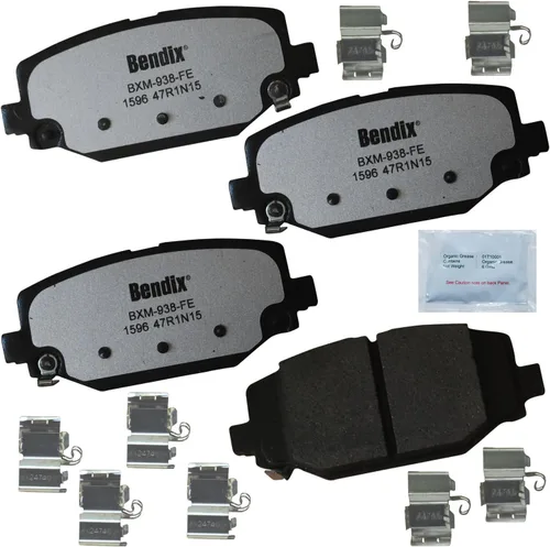 Vista 235 de Pastillas de freno Bendix Fleet Metlok MKD52FM para Apollo, Centurion, Century, Chasis Comercial, Electra, Estate Wagon, GS, 50, 400, 455, LeSabre