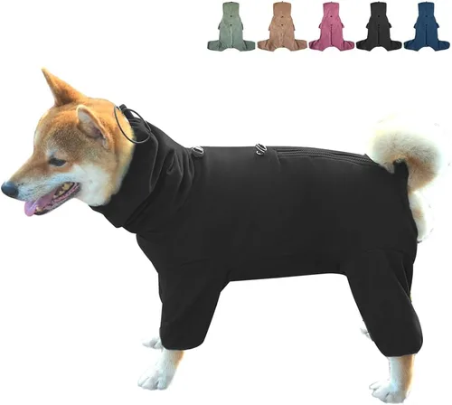 Pijama para perros grandes, elástico extra grande, adecuado para adultos, perros de tamaño mediano, overol grande para mascotas de cuatro patas,