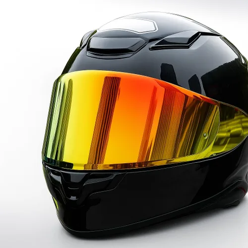 Vista 3 de Shoei RF1400 X15 - Protector de repuesto para visera de casco, accesorio antivaho compatible con RF-1400, X15, CWR-2, Z8, X-SPR PRO (rojo dorado)