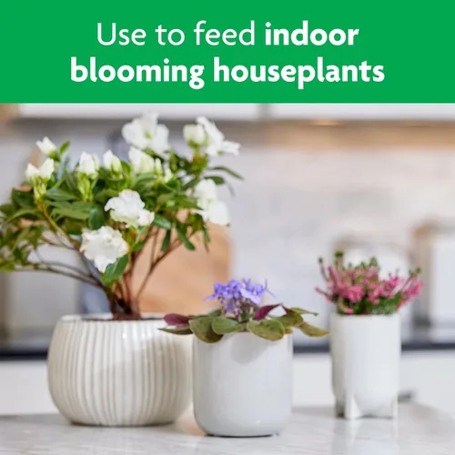 Vista 6 de Miracle-Gro Blooming Houseplant Food - Fertilizante para plantas de interior, 8 onzas líquidas