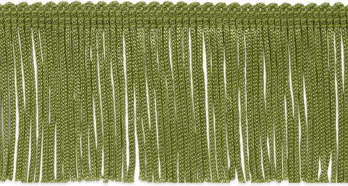 Vista 45 de Trims By The Yard Borde de flecos de cadena de 2 pulgadas, borde decorativo de flecos de poliéster, flecos versátiles para disfraces, uniformes