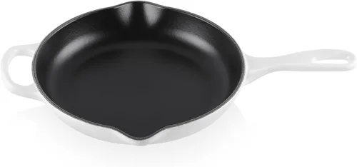 Vista 20 de Le Creuset Sartén de Hierro Fundido Esmaltado Signature con Mango de Hierro, 6.33", Cerise