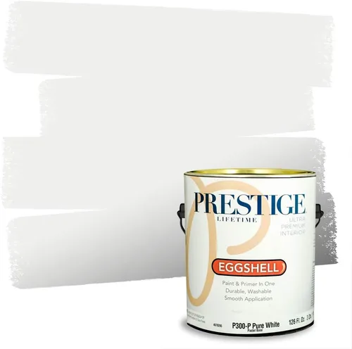 Vista 190 de PRESTIGE Pintura exterior e imprimación en uno, bingo, satén, 1 galón