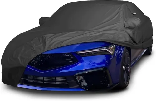 Vista 84 de iCarCover Funda de automóvil personalizada para Acura CL (1997-2003), impermeable, para todo tipo de clima, lluvia, nieve, protección solar UV, Negro
