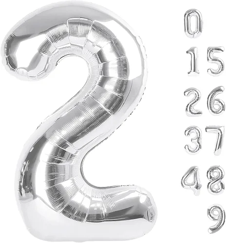 Vista 50 de Globos de números 0 de 40 pulgadas, globos negros de números para números 10, 20, 30, 40, 50, 60, 70, 80, 90, 100, globos de números 10, 20, 30, 40
