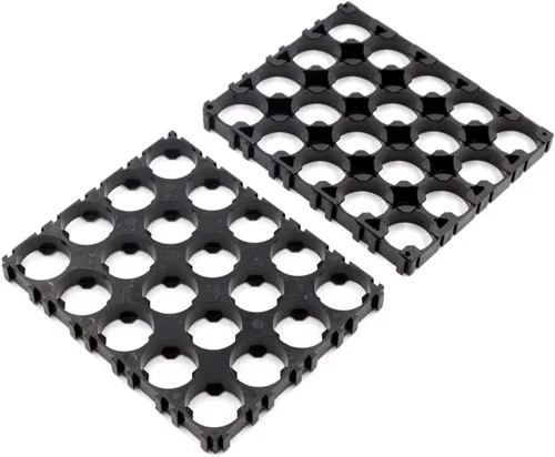 Vista 3 de 3x5 Cell/4x5 Cell/2xCell/3xCell/18x6x50x1 Celda 18x6x50x1 Baterías Espaciador Radiante Shell Soporte de calor de plástico (20pcs 4X5 Cell)