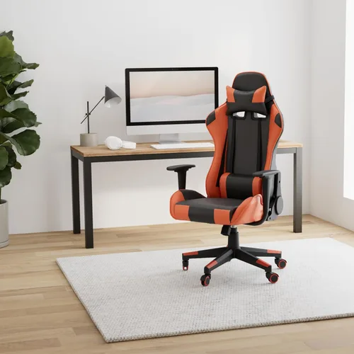 Vista 22 de Modern-Depo Black Virgo Zodiac - Silla de juegos con diseño ergonómico, giratorio y reclinable ajustable, capacidad de carga de 330 libras