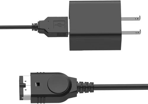Vista 3 de Charger for Gameboy Advance SP, HAUZIK Power Supply for Nintendo NDS Gen1 and Game Boy Advance SP Systems, AC Adapter with Charging Cord for GBA SP