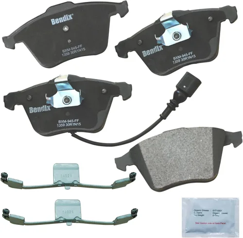 Vista 409 de Bendix Pastillas de freno delanteras de cerámica Priority1 CFC465AK2 para Acura EL 2005-1997, Honda Civic 2011-1996, Insight 2014-2010