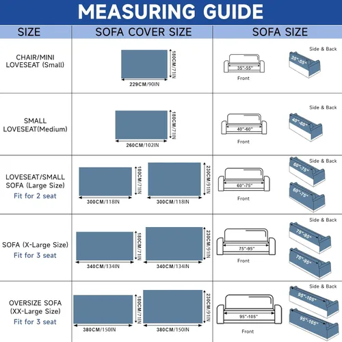 Vista 310 de VClife - Funda para sofá de 3 plazas o en forma de L, antideslizante, lavable, apta para perros, suave, protectora, que no se frisa, negro, 71 x 134