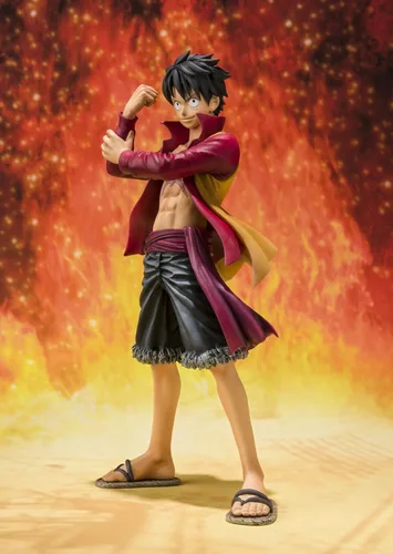 Vista 2 de Bandai Tamashii Nations Luffy (versión de la película Z) "One Piece Film Z", Figuarts Zero