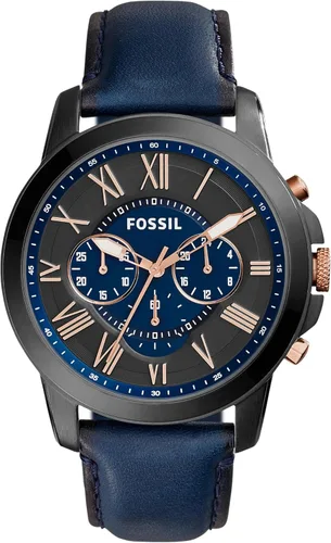 Vista 13 de Fossil Men's Watch, Grant Quartz Stainless Steel Chronograph Watch for Men