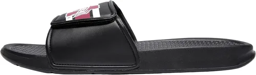 Vista 12 de FOCO, Sandalias deportivas estilo chancletas de la NCAA para hombre con logotipo de equipo universitario Legacy con rayas