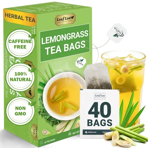 Vista 46 de LeafLea Bolsas de té de melón amargo natural, 40 bolsas de té de hierbas Cundeamor - Té de frutas Melon Amargo Gohyah Apoyo para el bienestar
