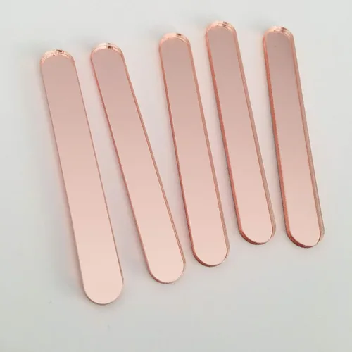 Vista 12 de 30 piezas de mini palitos acrílicos para helado de helado de caramelo y manzana (AB Rainbow)