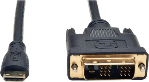 Vista 5 de TRIPP LITE Eaton - Cable HDMI a DVI, cable adaptador de monitor digital (HDMI a DVI-D M/M) de 6 pies (P566-006)