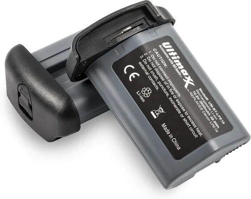 Vista 5 de Ultimaxx Batería recargable de iones de litio de repuesto para Canon LP-E19, compatible con Canon EOS R3, EOS-1D Mark III, EOS-1D Mark IV, EOS-1Ds