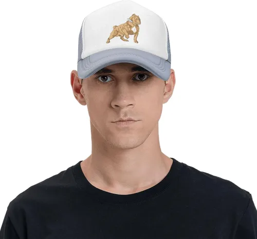 Vista 8 de American Bully Trucker Hat - Mesh Baseball Snapback Cap for Men Or Women Outdoors