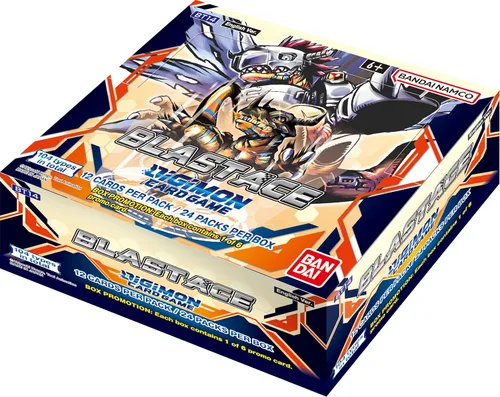 Vista 2 de BANDAI NAMCO Entertainment Juego de cartas Digimon caja de refuerzo Blast ACE BT14 (24ct)