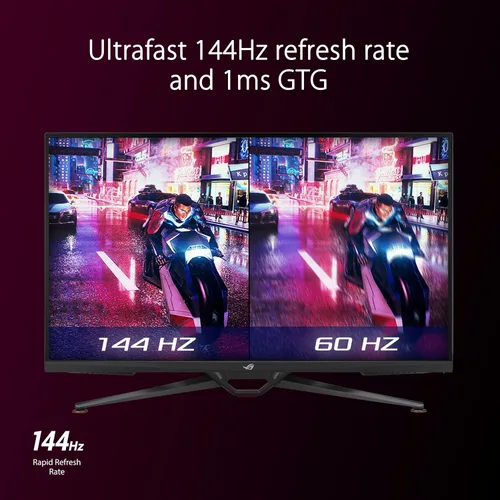 Vista 4 de ASUS ROG Swift 38" 4K HDMI 2.1 HDR DSC Monitor de Gaming (PG38UQ) - UHD (3840 x 2160), 144Hz, 1ms, Fast IPS, Compatible con G-SYNC, Altavoces