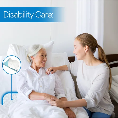 Vista 3 de Empapador protector reutilizable, absorbente, a prueba de agua para ropa de cama de RMS