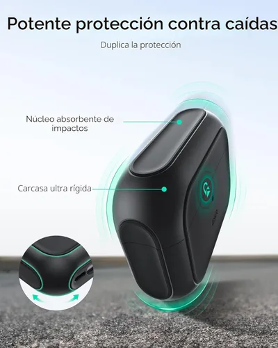 Vista 6 de ESR Funda para AirPods Pro 2, Compatible con Funda de Airpods Pro de 2ª / 1ª Generación (2023/2022/2019), Compatible con MagSafe, Cubierta
