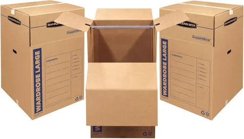 Bankers Box Caja alta para armario de 3 unidades, 24 x 24 x 40 pulgadas (7711001)