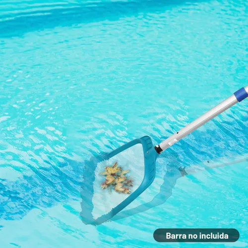 Vista 9 de POOLWHALE Red Profesional de Espumadera para Piscina, Bolsa de Malla Fina, Herramienta de Limpieza de Hojas de Piscina de Servicio Pesado - Limpieza