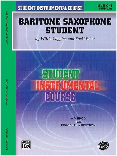 Alfred Student Instrumental Course Saxofón Barítono Student Nivel 1libro