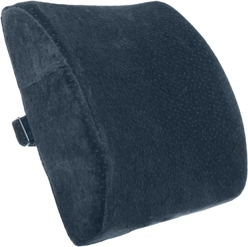 Vista 5 de Aurora Health & Beauty Cojín ortopédico de apoyo de espalda de espuma viscoelástica lumbar, 1.2 libras (AW205)