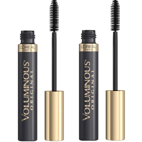 L'Oréal Paris Makeup Voluminous Original - Mascara para crear volumen, negro, 2 unidades