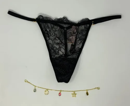 Vista 3 de Victorias Secret Bombshell Shine Tanga Panty