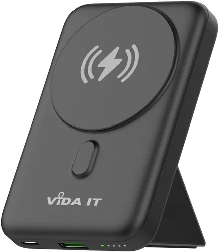 Banco de energía magnético para iPhone 15/14/13 Pro Max, cargador portátil inalámbrico para teléfono Samsung Android, carga rápida, batería USB de