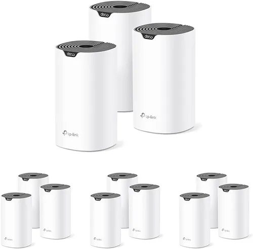 Vista 8 de TP-Link Deco S4 Sistema WiFi de malla para todo el hogar, cobertura de hasta 2,000 pies cuadrados, reemplazo de enrutador/extensor WiFi AC1900