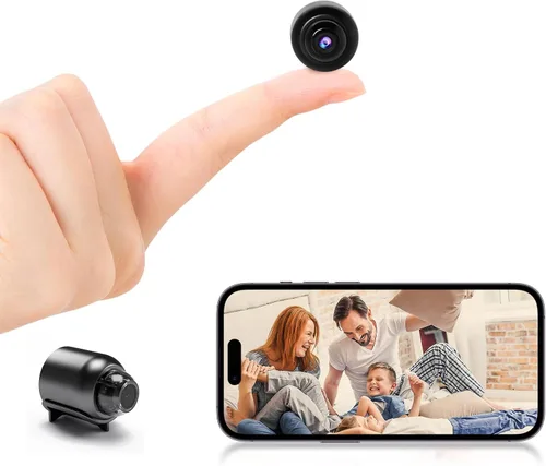 New Smallest Wireless WiFi Camera,HD1080P Mini Camera,Smart Home Security Camera,Portable Smart Home Baby Monitor Cam with Night Vision,Motion