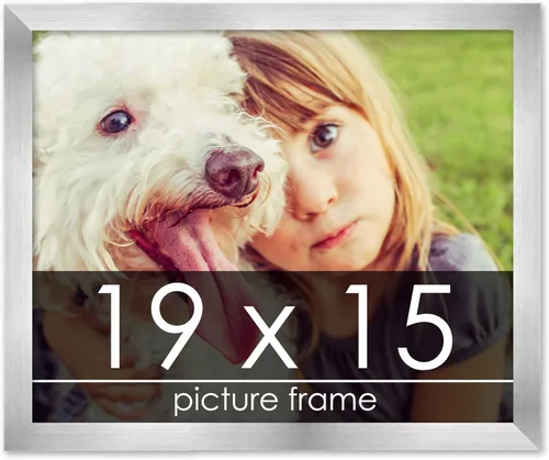 Vista 250 de Marco de madera de peltre plateado de 3 x 4 pulgadas, acrílico UV, respaldo de tablero de espuma y accesorios para colgar, marco de 3 x 4 pulgadas