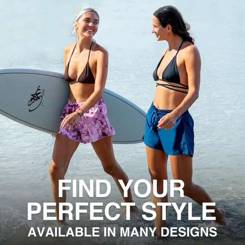 Vista 6 de Kanu Surf - Pantalón corto ajustado Darren para mujer, FPS 50+ para natación activa y ejercicio Darren Solid Navy