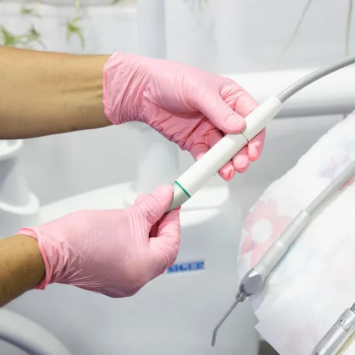 Vista 4 de GUSTO Pink Nitrile Disposable Gloves - Latex & Rubber Free, Non-Sterile Powder Free Gloves (Formerly Comfy Package)