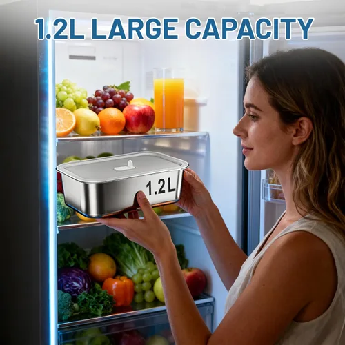Vista 7 de Lonchera Eléctrica Inalámbrica para Adultos, Lonchera Calentada con Control por APP, Calentador de Comida de 9000mAh Recargable