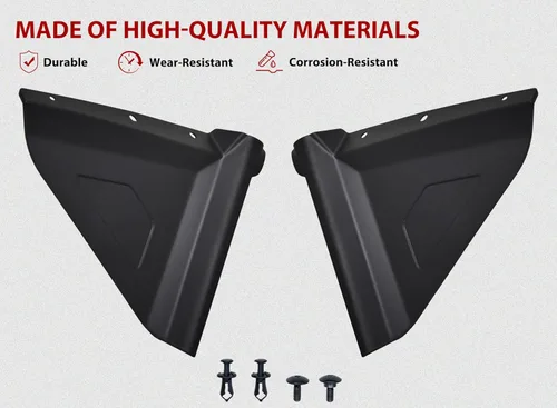 Vista 4 de Extensión de guardabarros traseros para Yamaha YXZ 1000R/SE/SS/SS SE/SS XTR 2019-2025, accesorios para guardabarros extendidos para YXZ 1000R