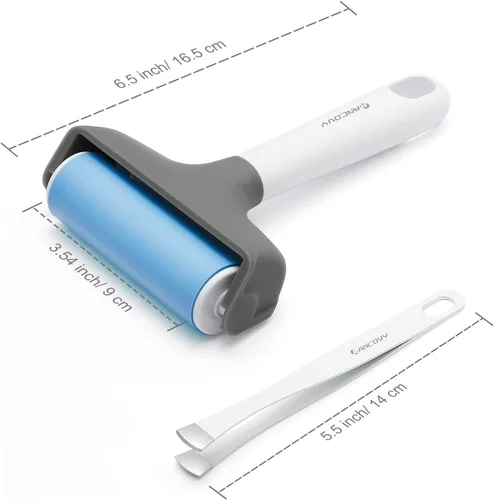 Vista 4 de RANCOVY Brayer Roller & Mat Remover Pinzas Set para Cricut/Siluete/Brother y camisetas Proyectos de transferencia de calor Fabricación de impresión